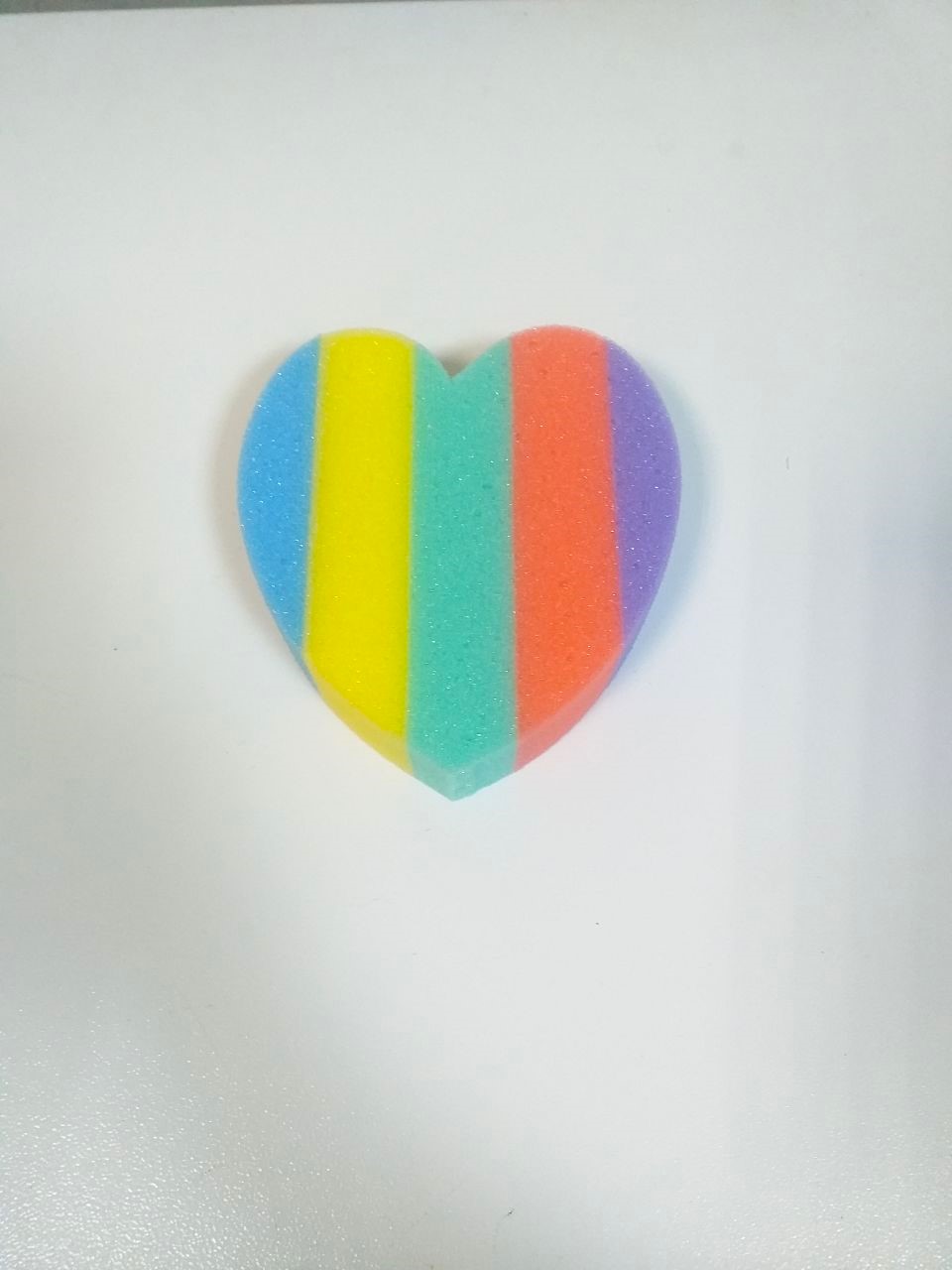 Изображение товара Губка для тела радуга " LOVE "  1шт. 